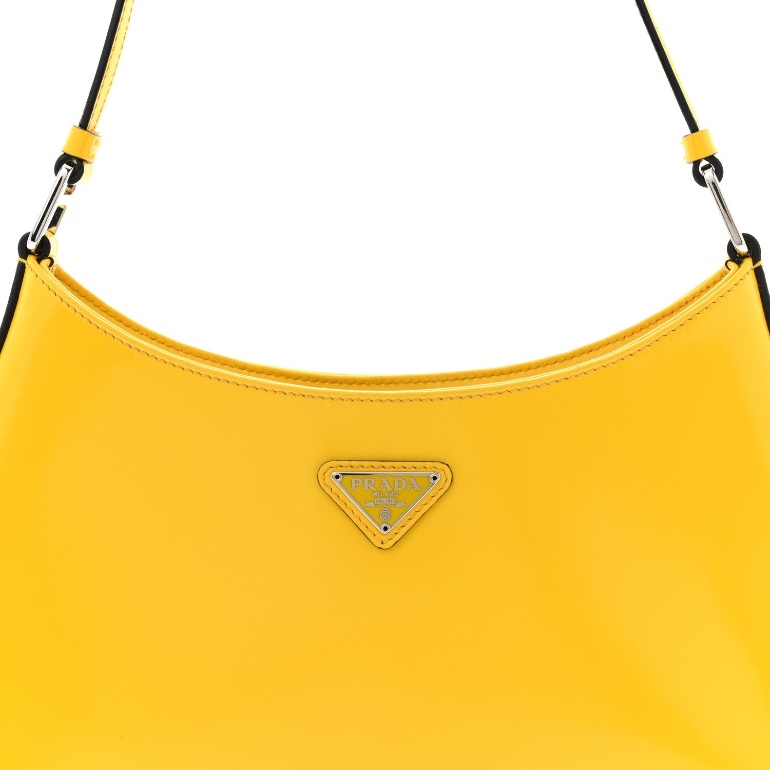 Spazzolato Cleo Shoulder Bag Sole Black
