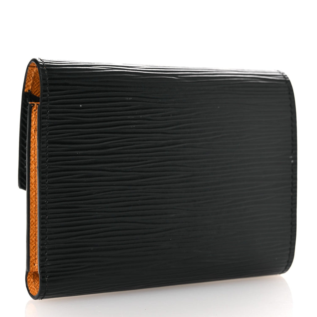 Epi Grenelle Compact Wallet Black