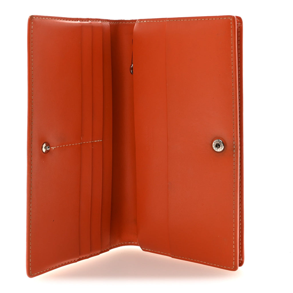 Goyardine Richelieu Wallet Orange