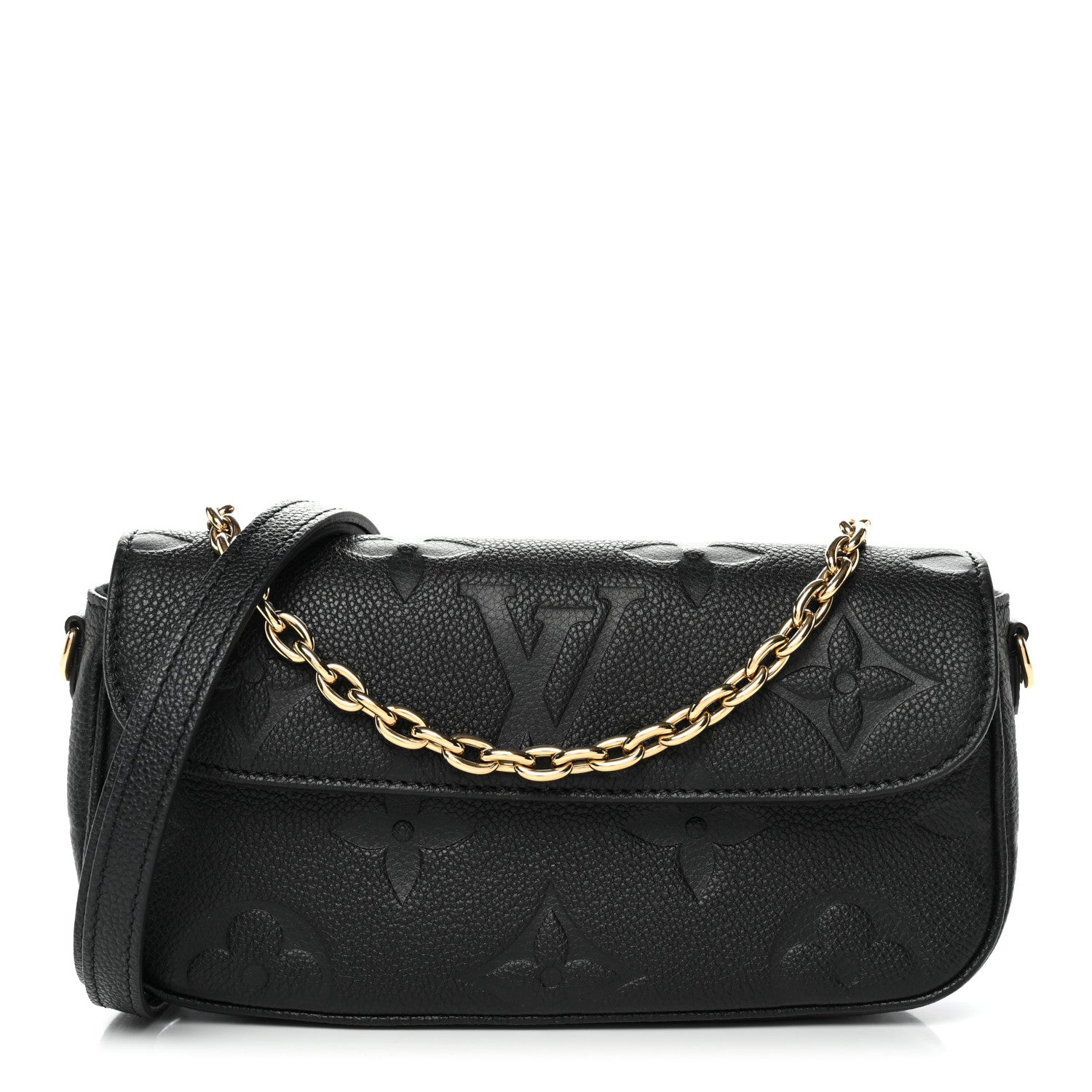 Empreinte Monogram Giant Ivy Wallet On Chain Black