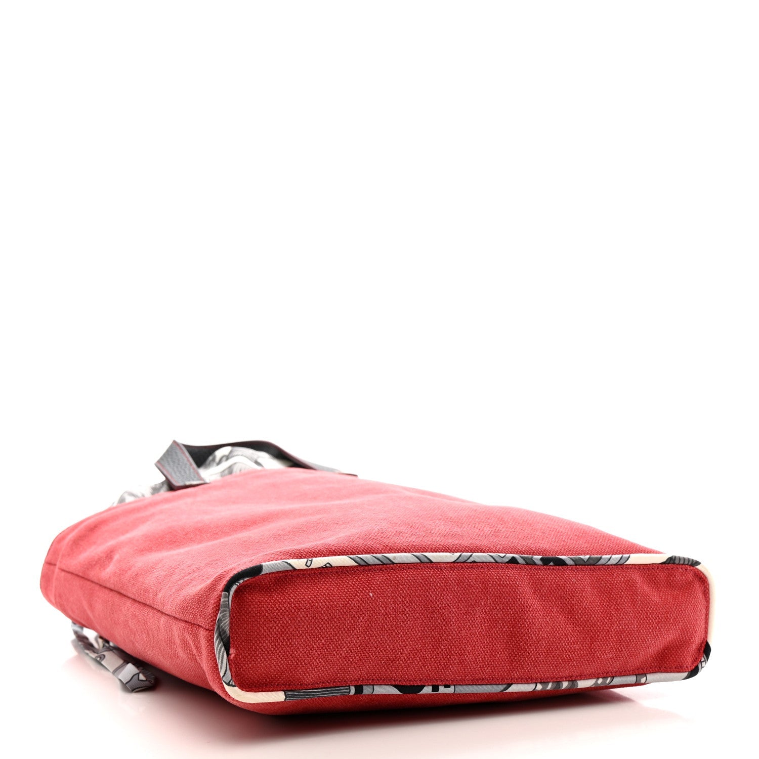 Canvas Taurillon Silk Petit H Tote Multicolor