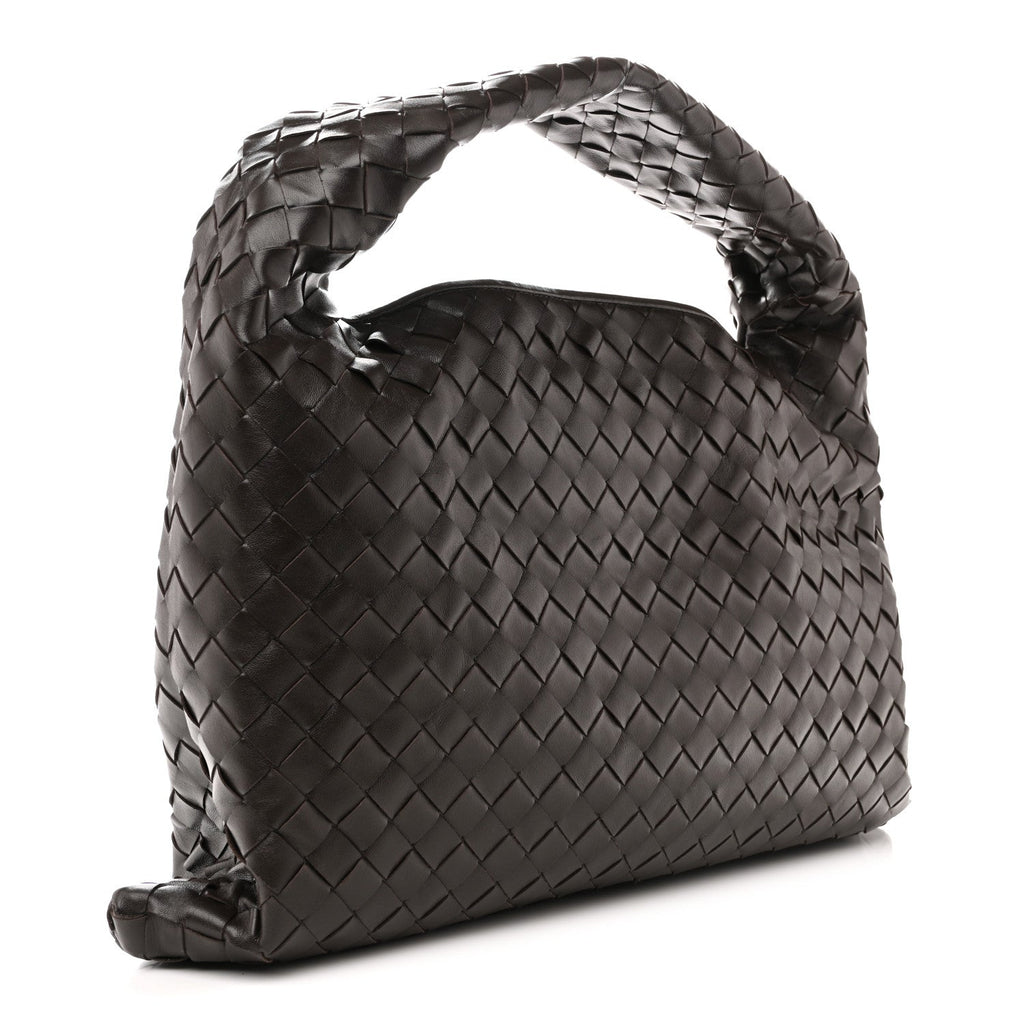 Calfskin Intrecciato Small Hop Fondant