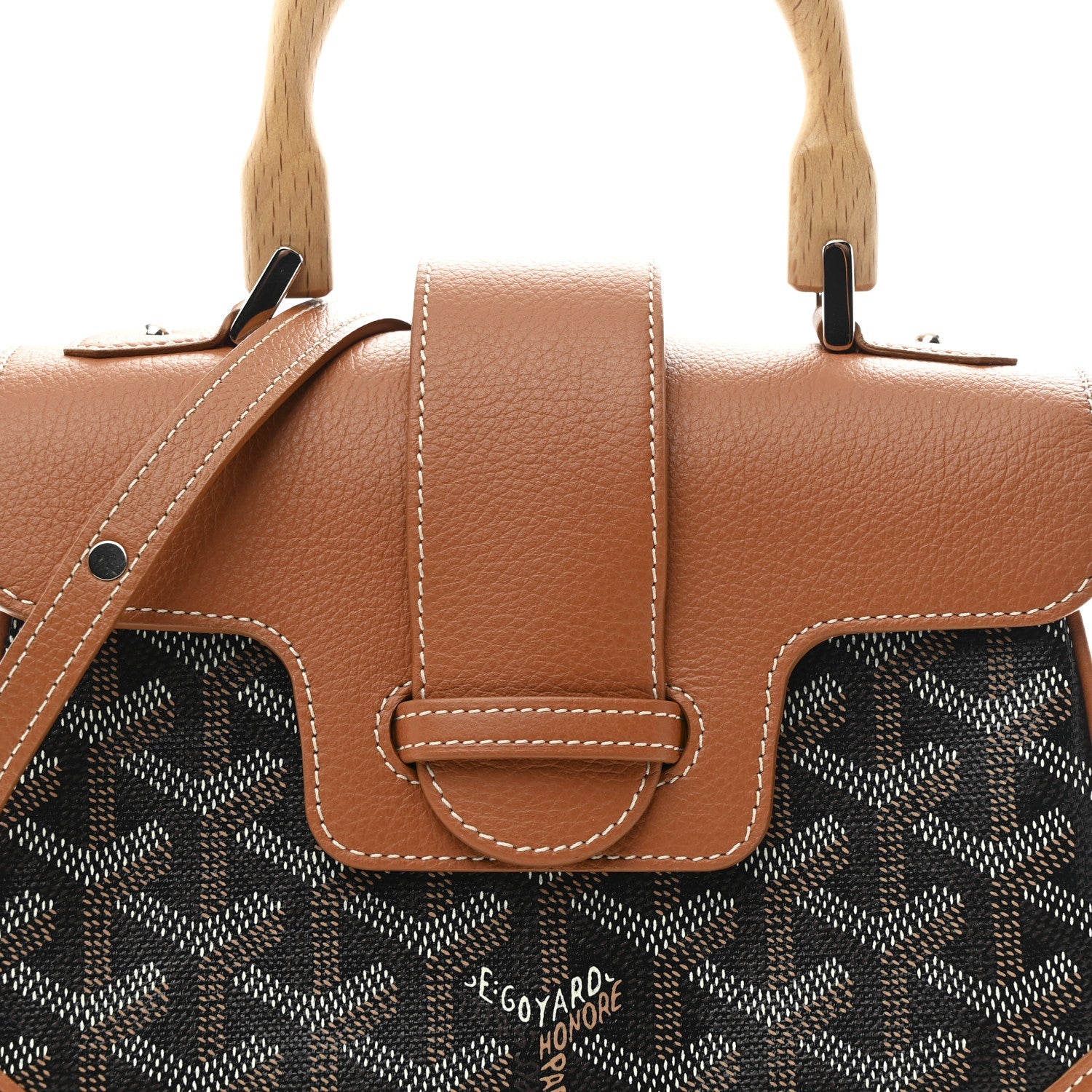 Goyardine Mini Saigon Black Gold