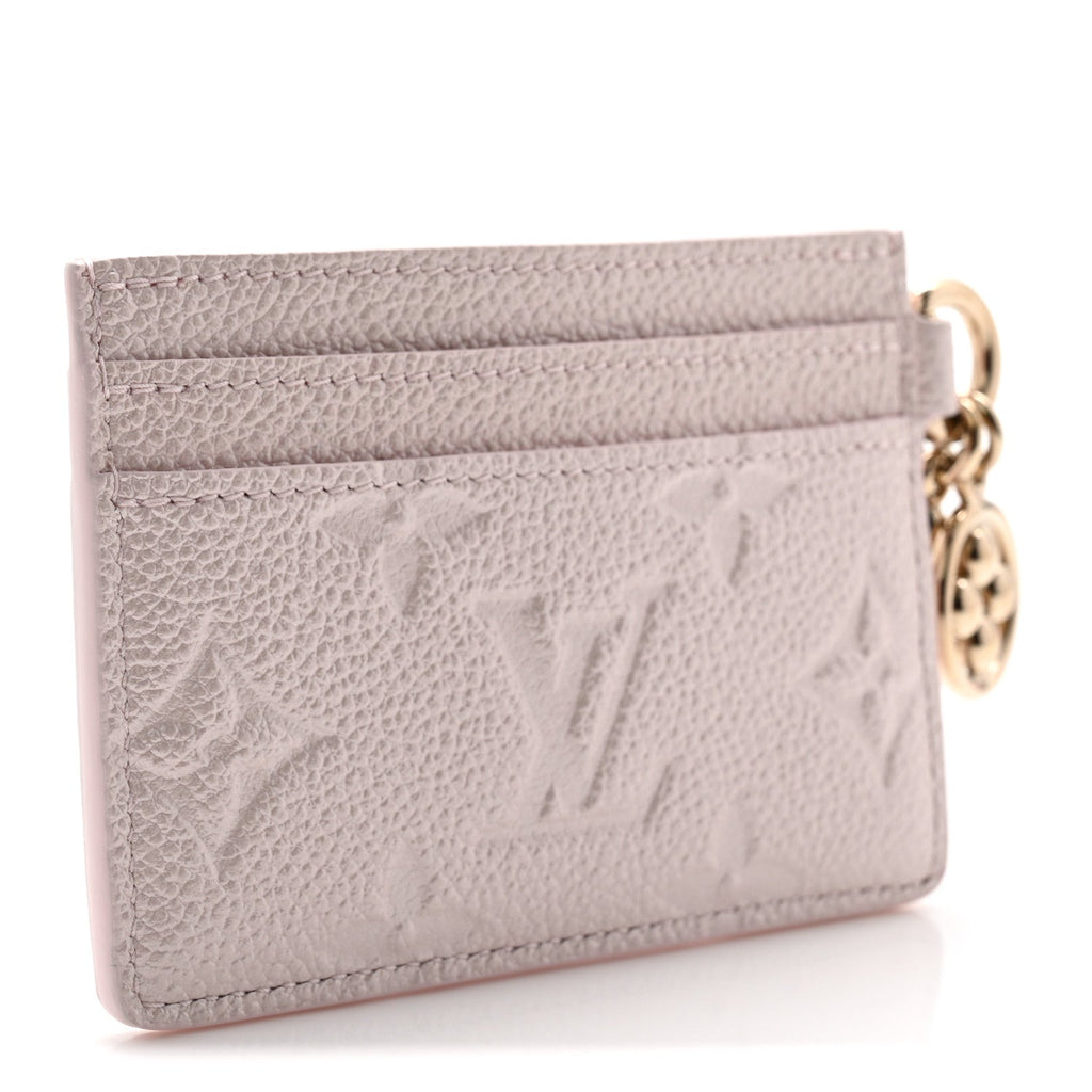 Empreinte Monogram LV Charms  Holder Snowy Pearl