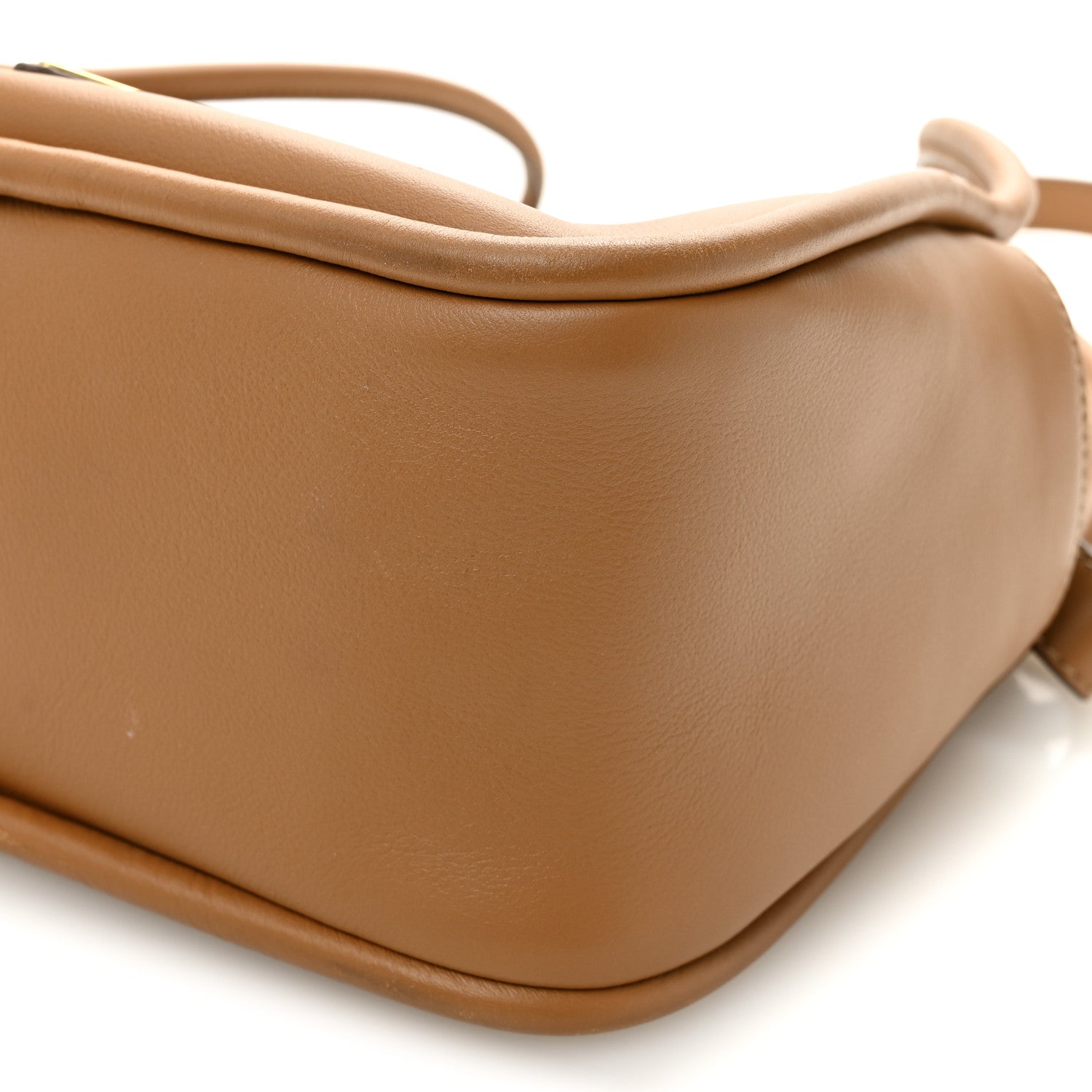 Soft Calfskin Darling Shoulder Bag Caramel