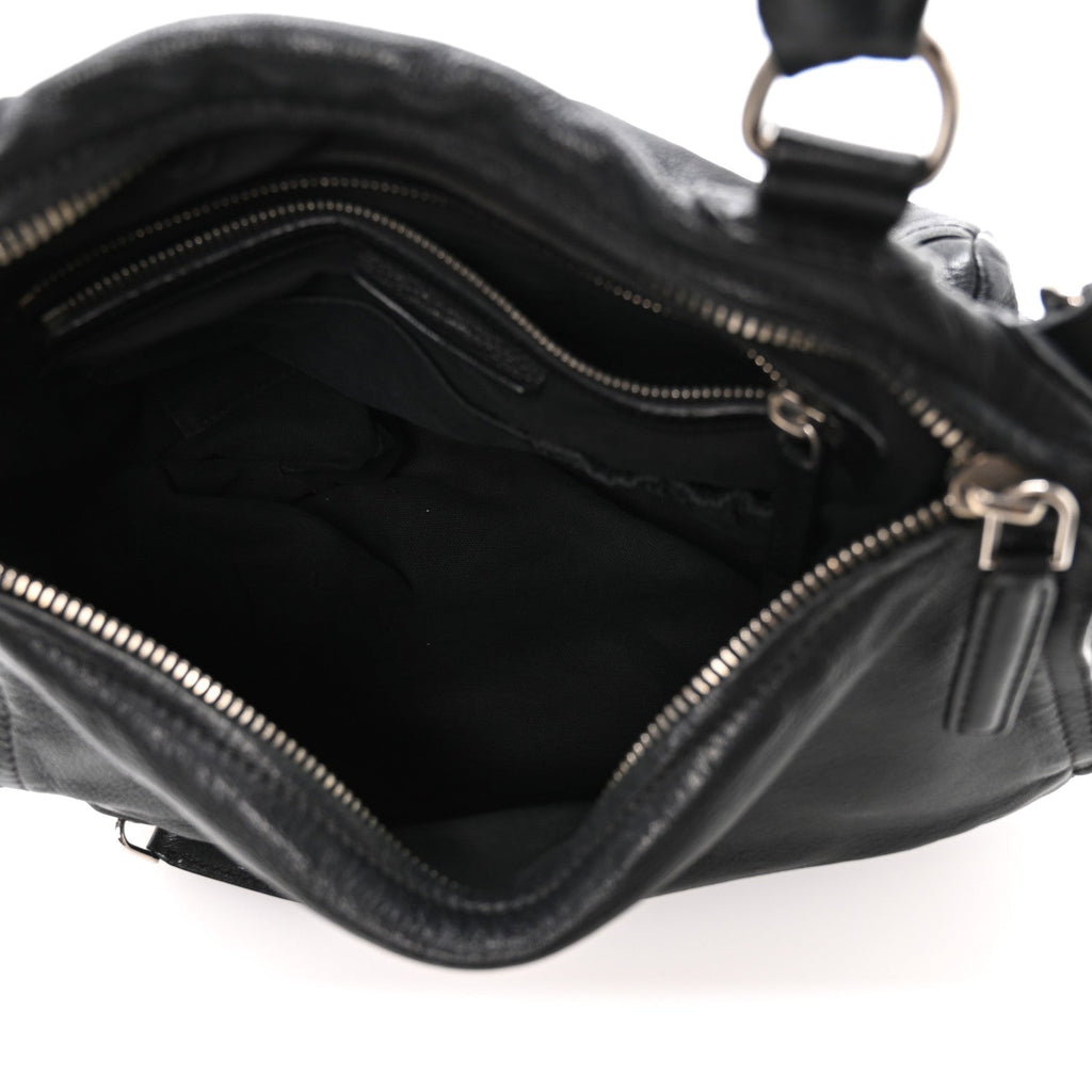 Sugar Goatskin Medium Pandora Black