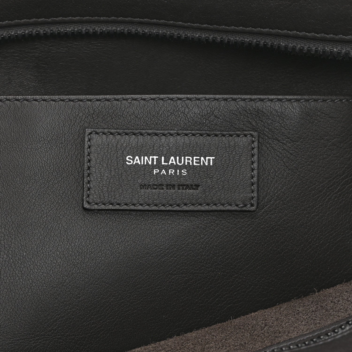Calfskin Small Monogram Cabas Grey