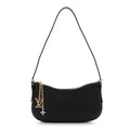 Calfskin LV Bloom Pochette  Black