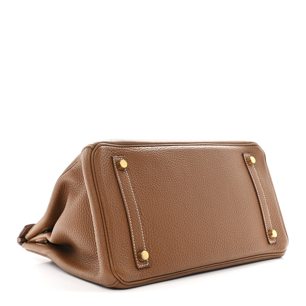 Togo Birkin 30 Gold