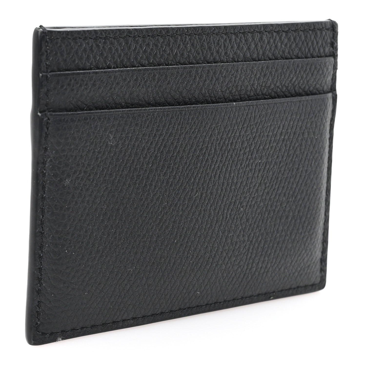 Calfskin Toile Iconographe Embossed Vlogo  Holder Black