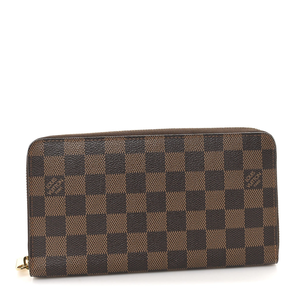 Damier Ebene Zippy Organizer Wallet