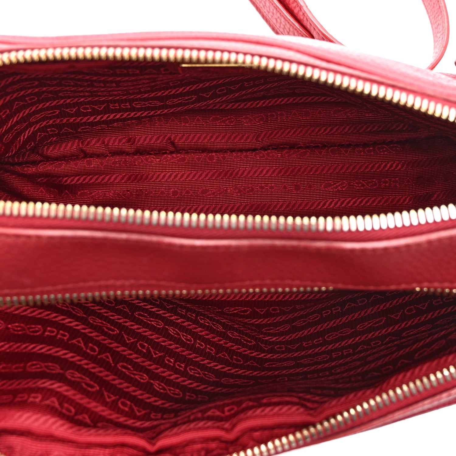 Vitello Phenix Camera Bag Rosso
