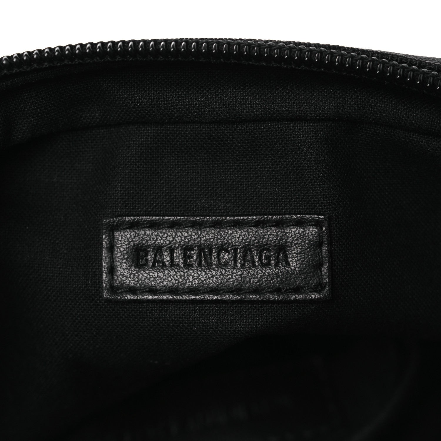 Nylon Logo Explorer Crossbody Messenger Bag Black