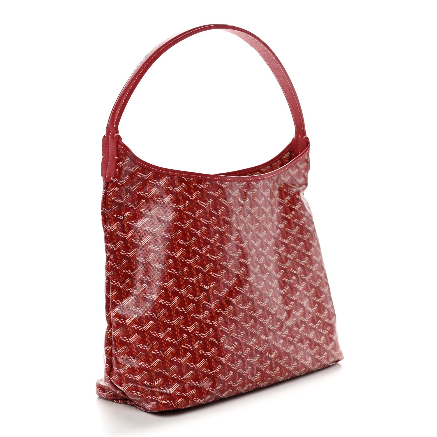Goyardine Boheme Hobo Red