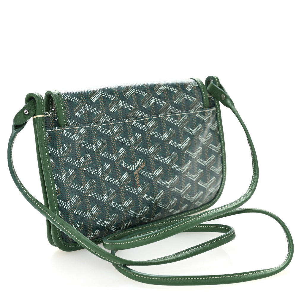 Goyardine Plumet Wallet Clutch Green