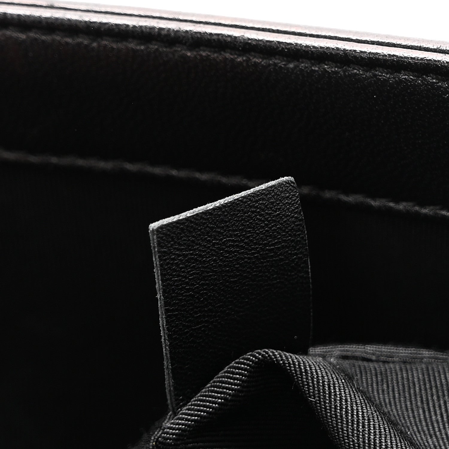Lambskin Quilted Medium Boy Flap Black