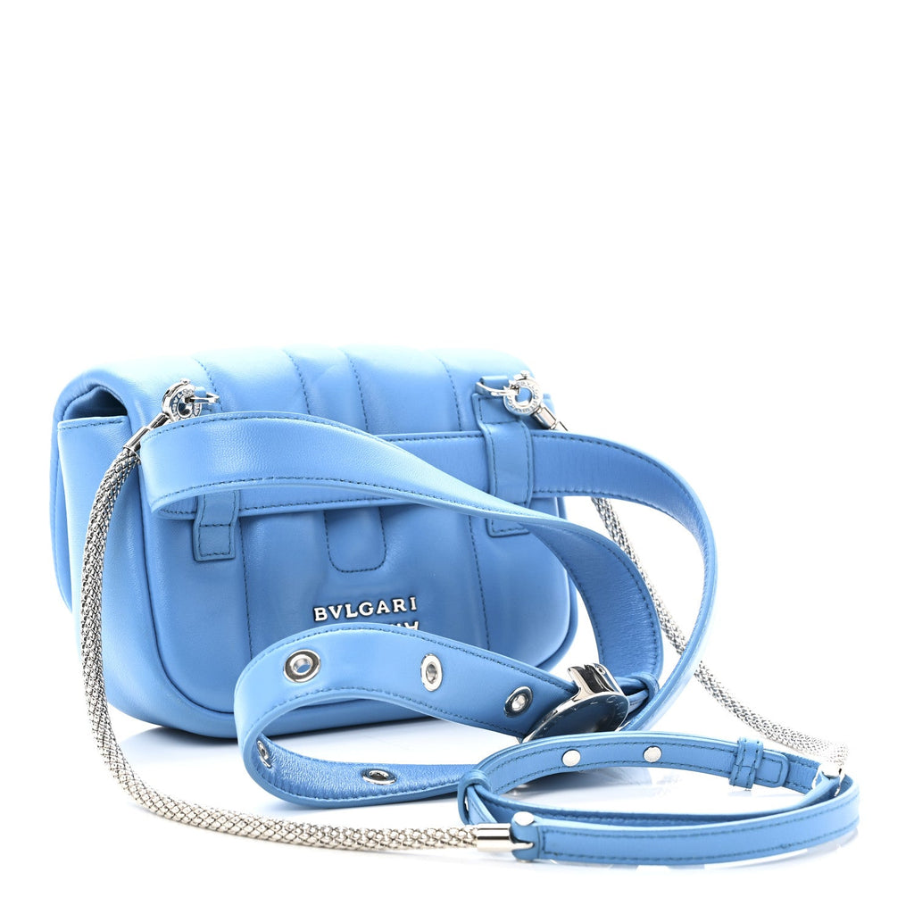X AMBUSH Nappa Serpenti Crossbody Bag Blue