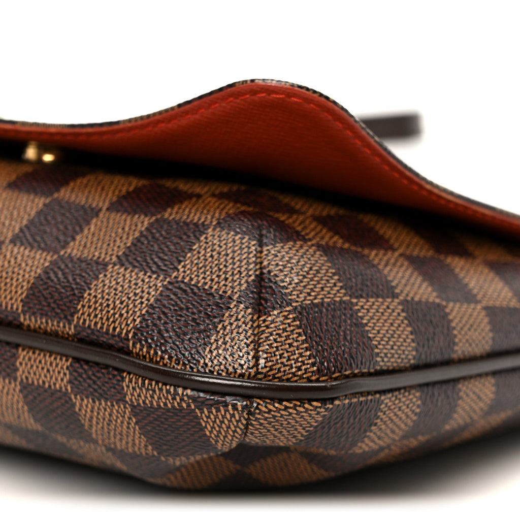 Damier Ebene Musette Salsa Long Strap