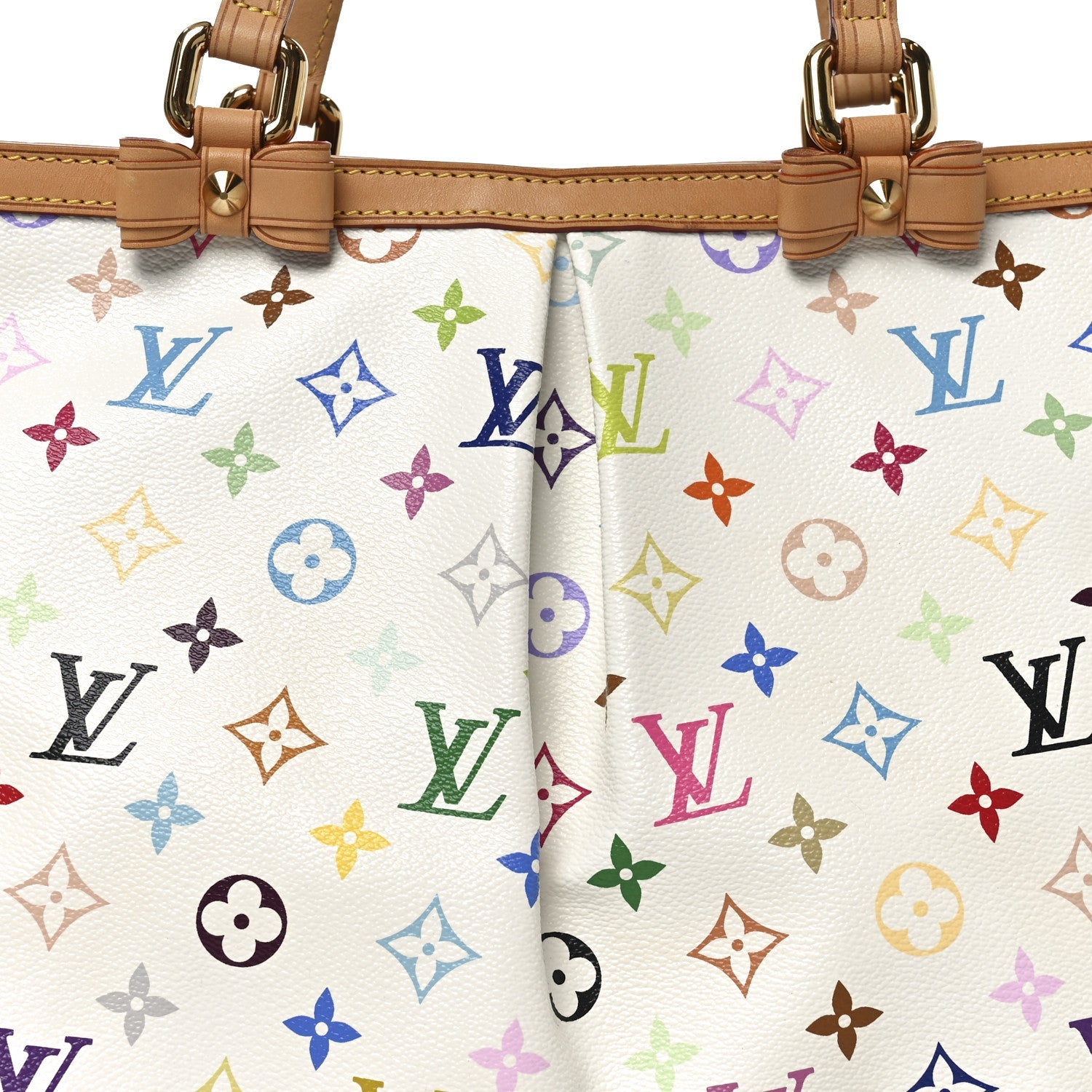 Monogram Multicolor Sharleen MM White
