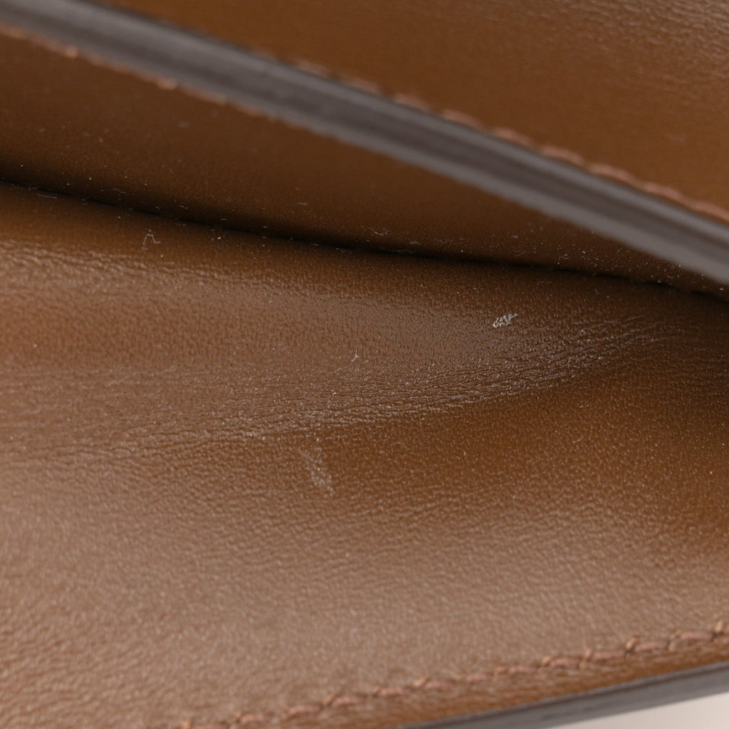 Smooth Calfskin Small Classic Box Flap Bag Camel