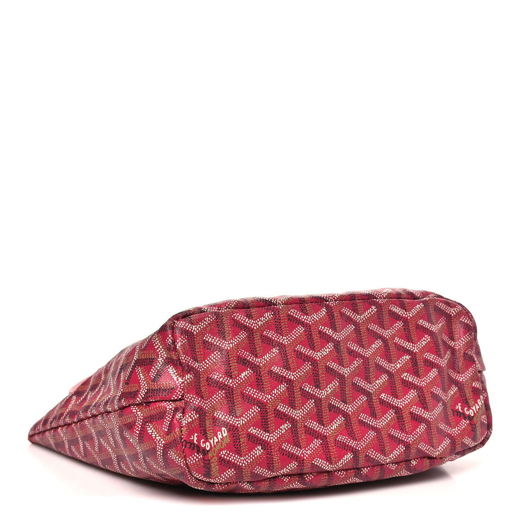 Goyardine Reversible Mini Anjou Red