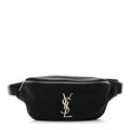 Canvas Monogram Belt Bag Black