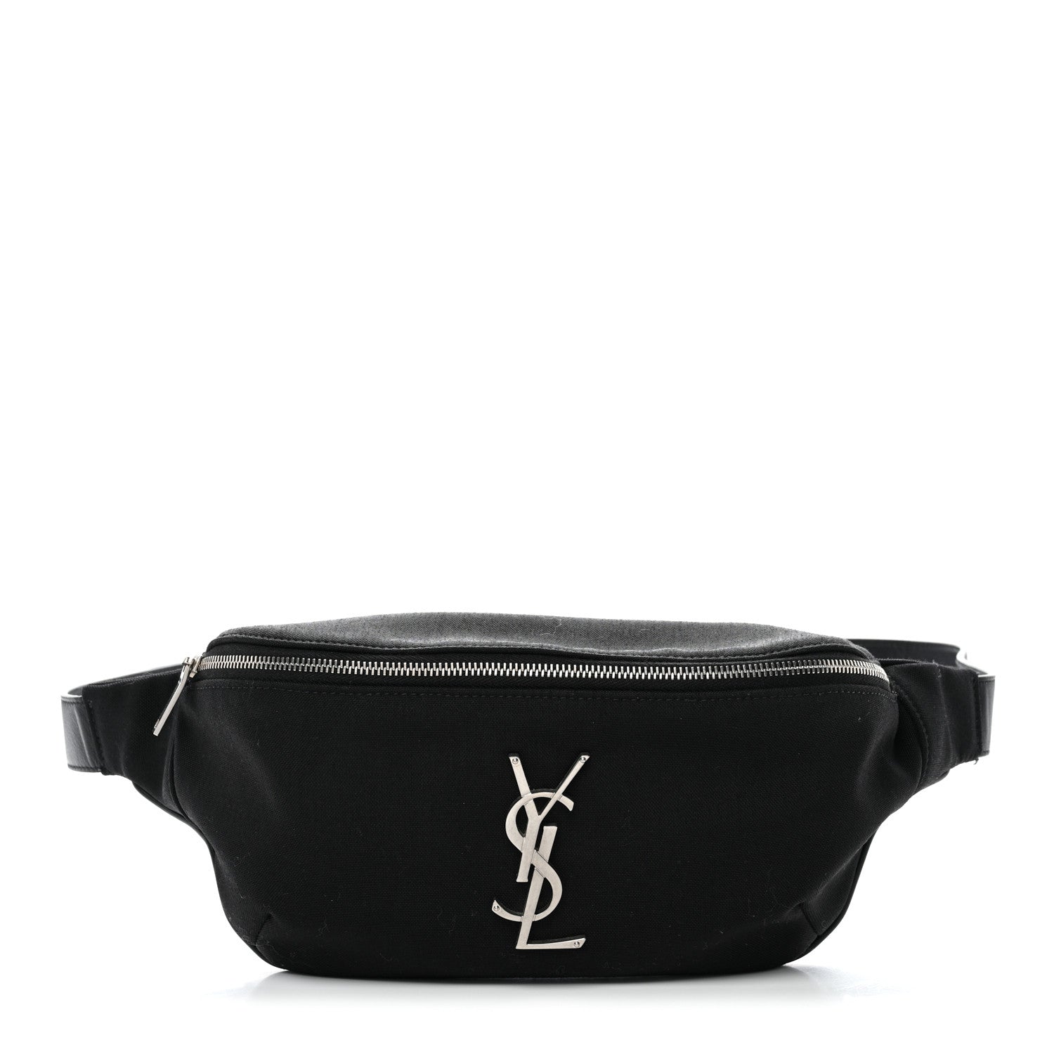 Canvas Monogram Belt Bag Black