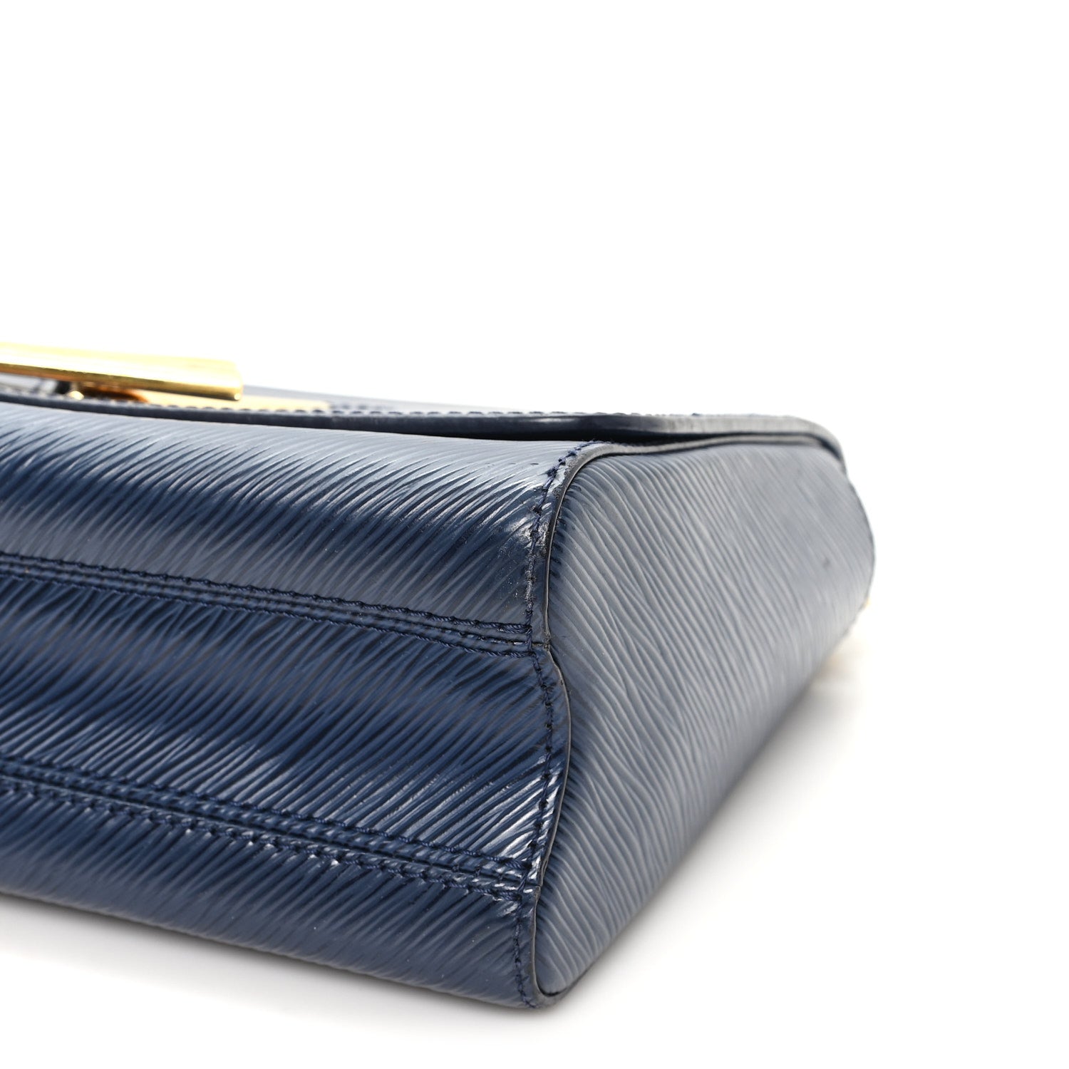 Epi Twist Shoulder Bag MM Indigo
