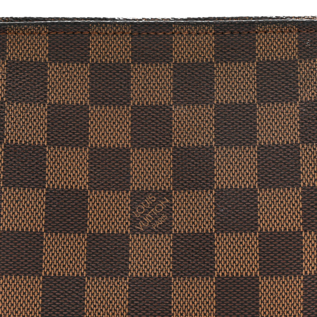 Damier Ebene Trousse Make Up Bag Pochette