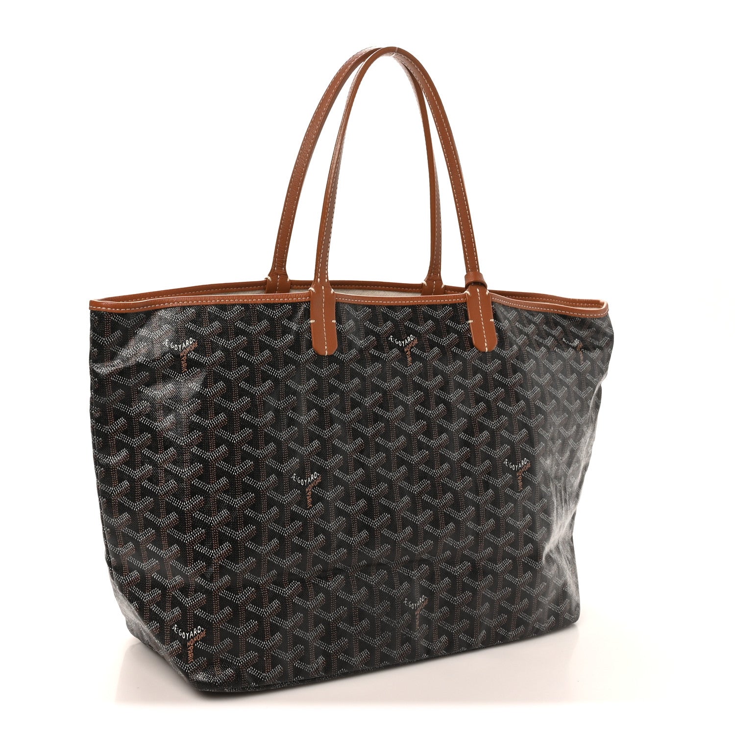 Goyardine Saint Louis PM Black Gold