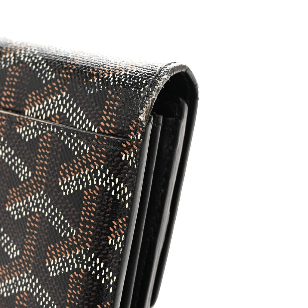 Goyardine Varenne Long Wallet Black