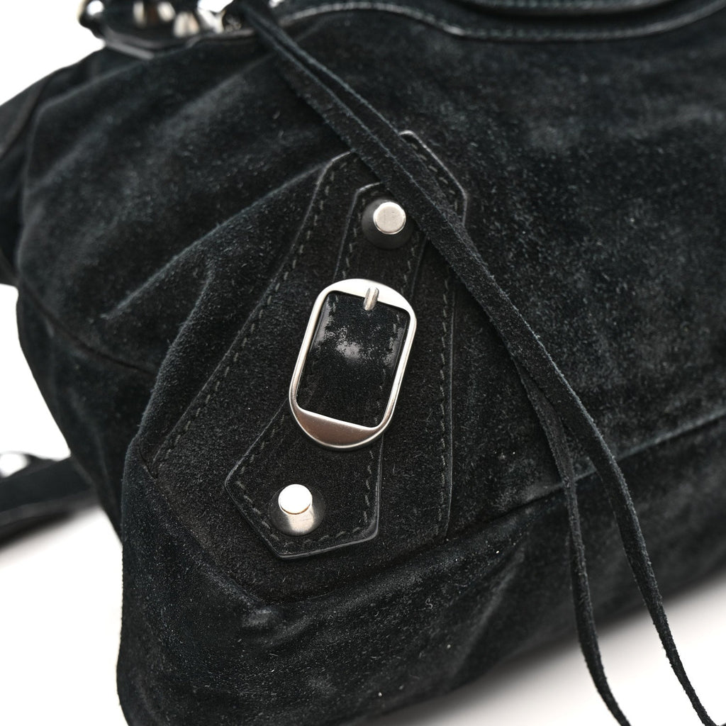 Baby Daim Suede Classic Hardware Town Black
