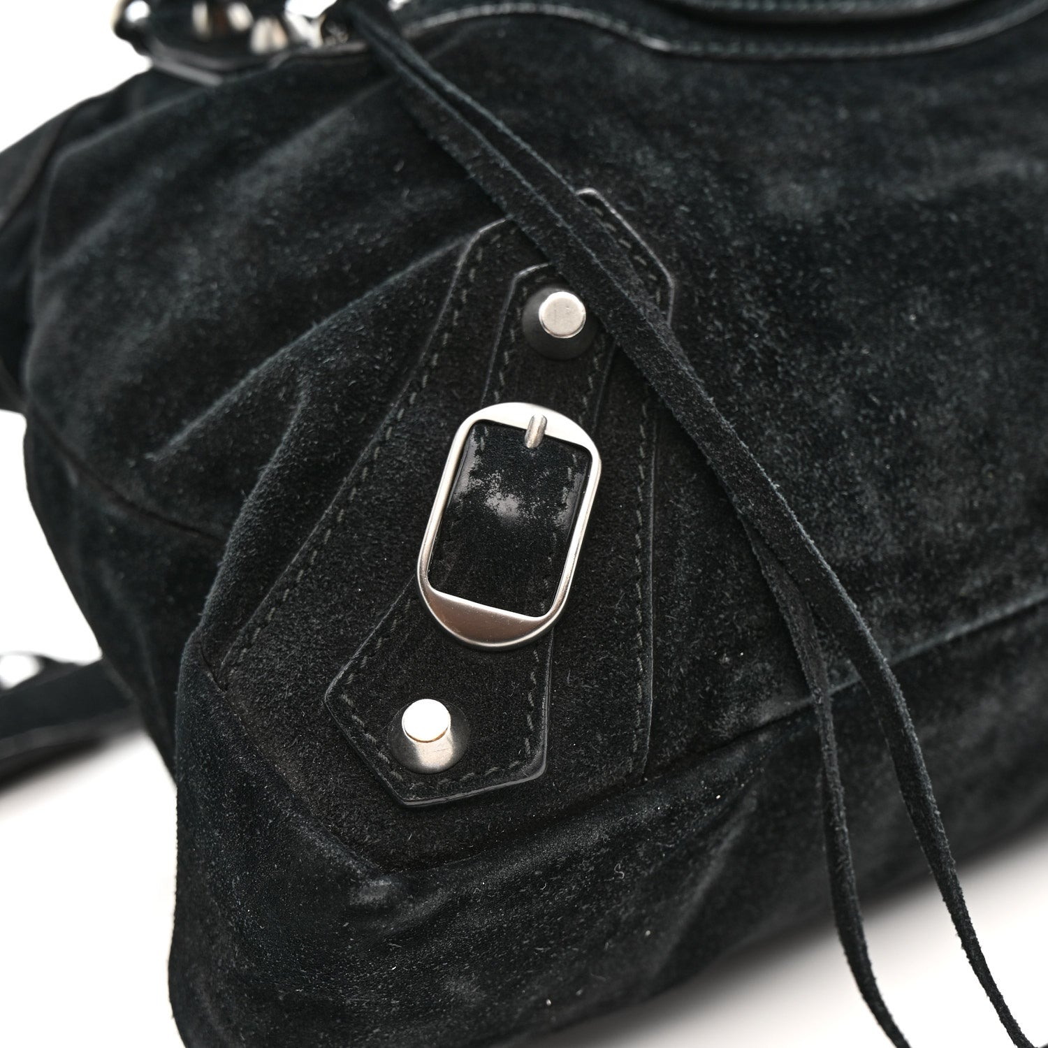 Baby Daim Suede Classic Hardware Town Black