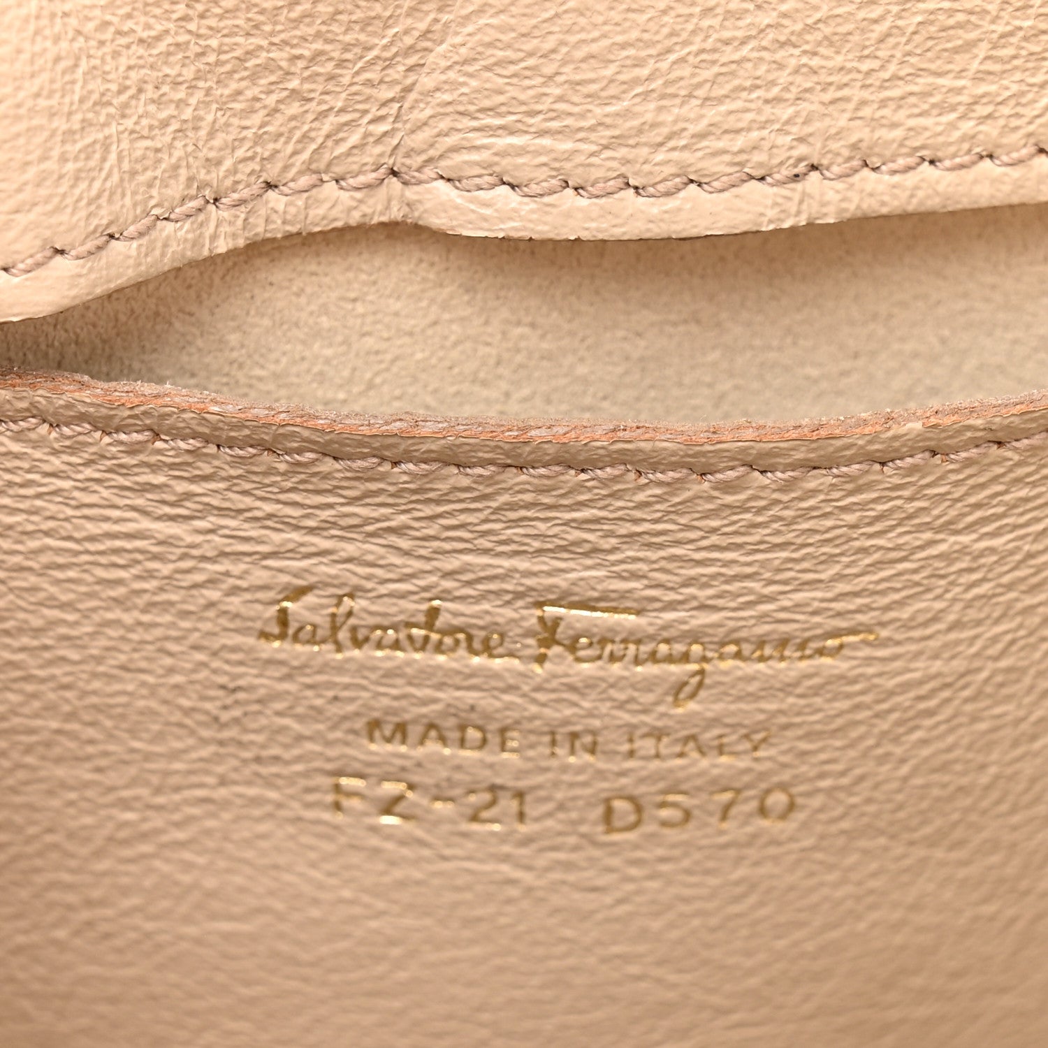 Calfskin Sofia Shoulder Bag Beige Multicolor