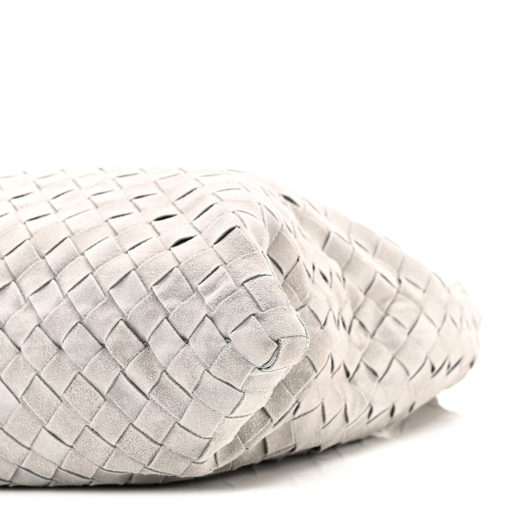 Suede Intrecciato Small Hop Sterling
