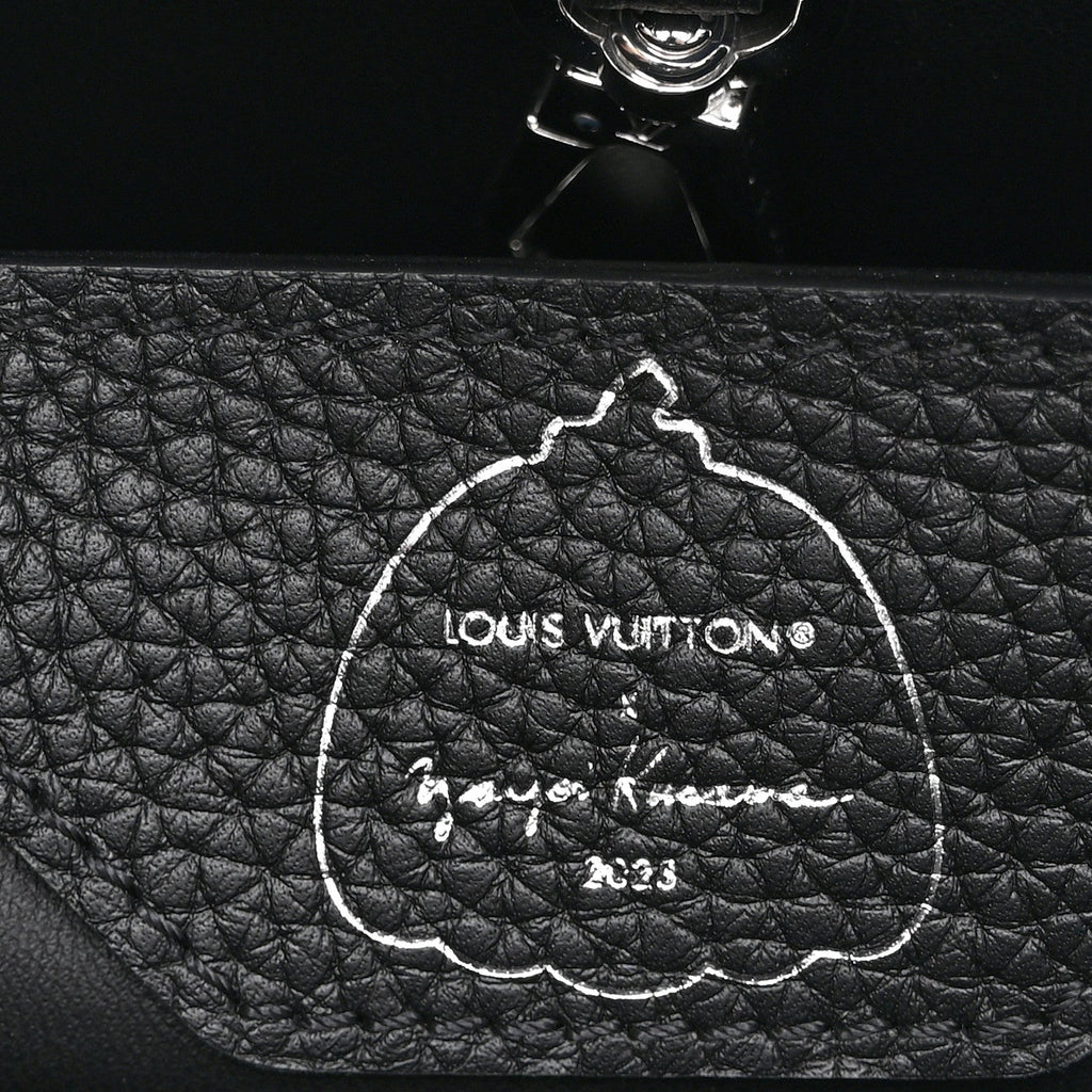 LV X YK Taurillon Capucine MM Black