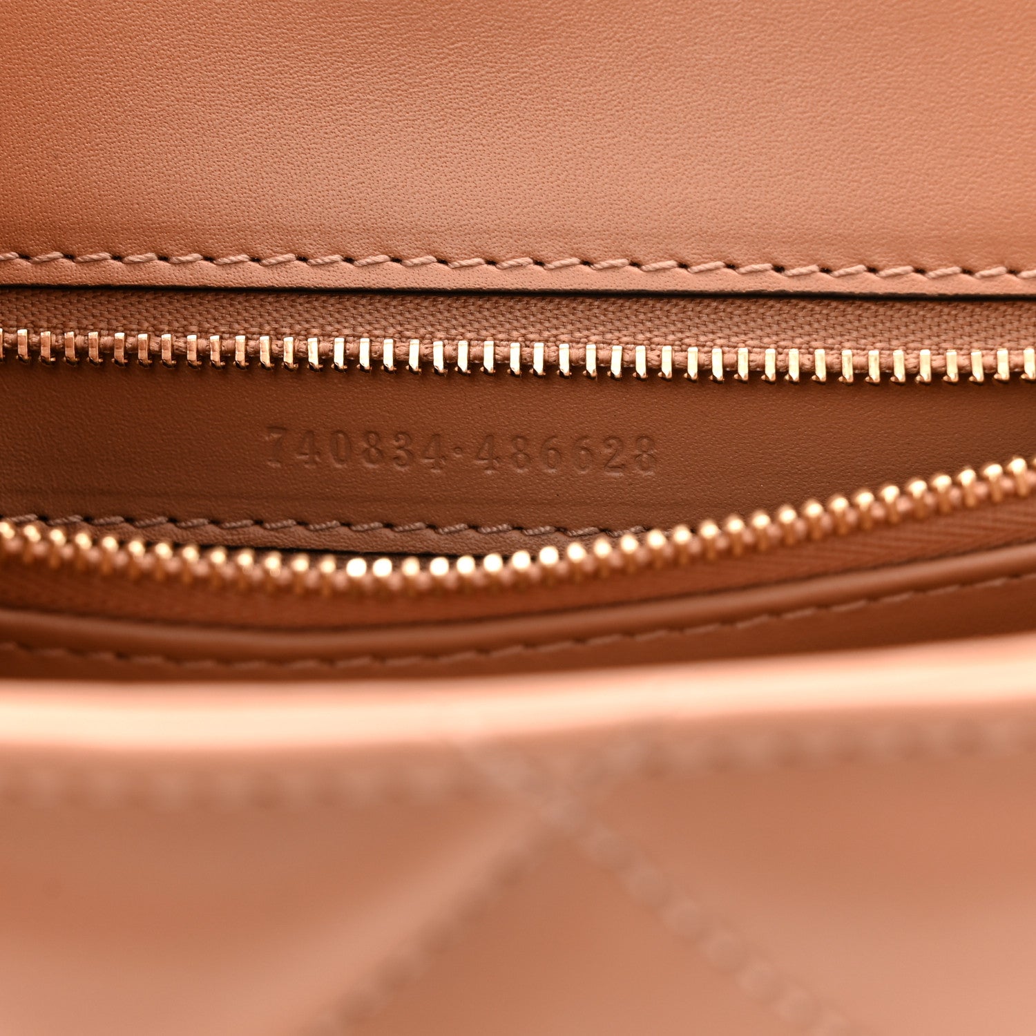 Calfskin Quilted Small Deco Shoulder Bag Camelia