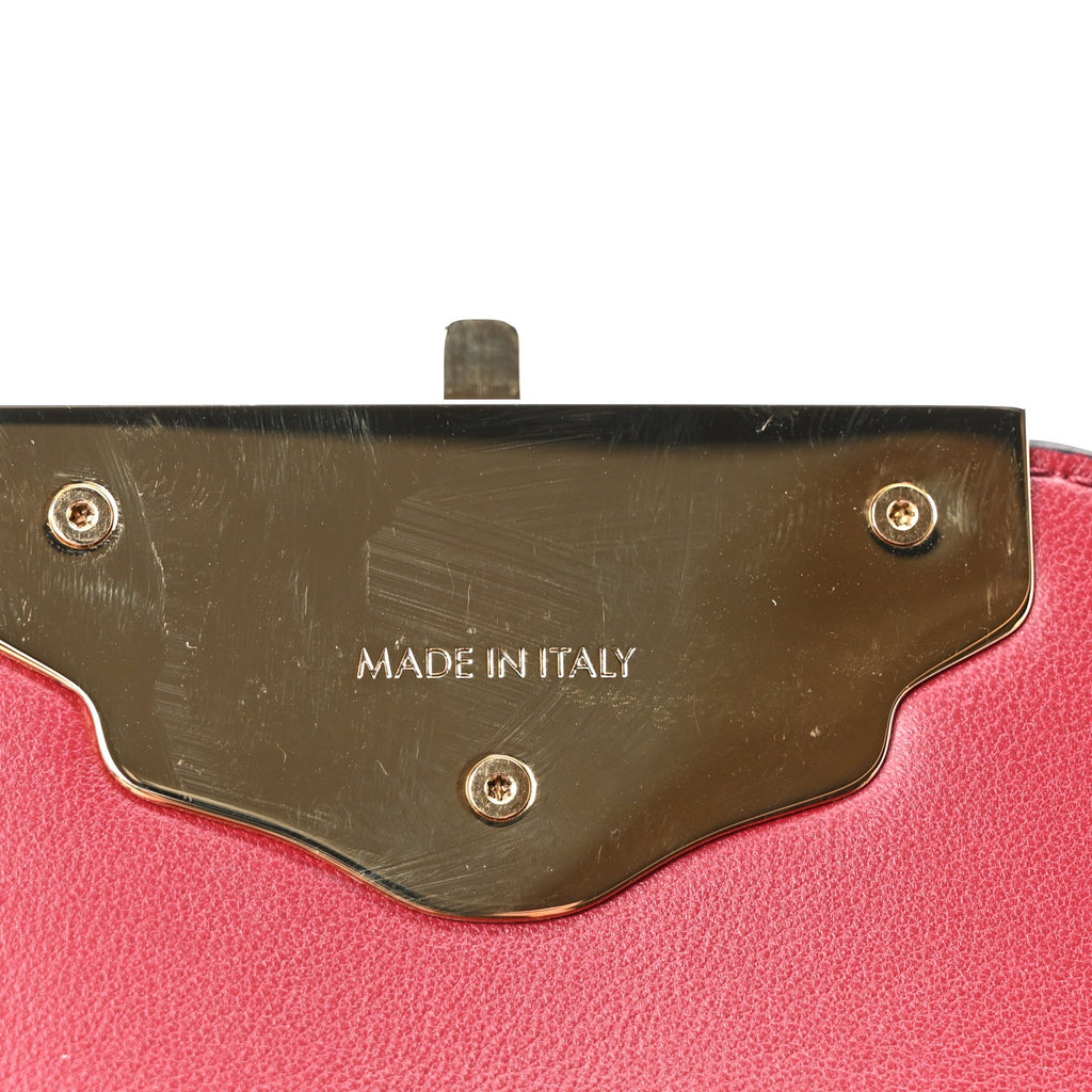 Calfskin Lucia Shoulder Bag Black
