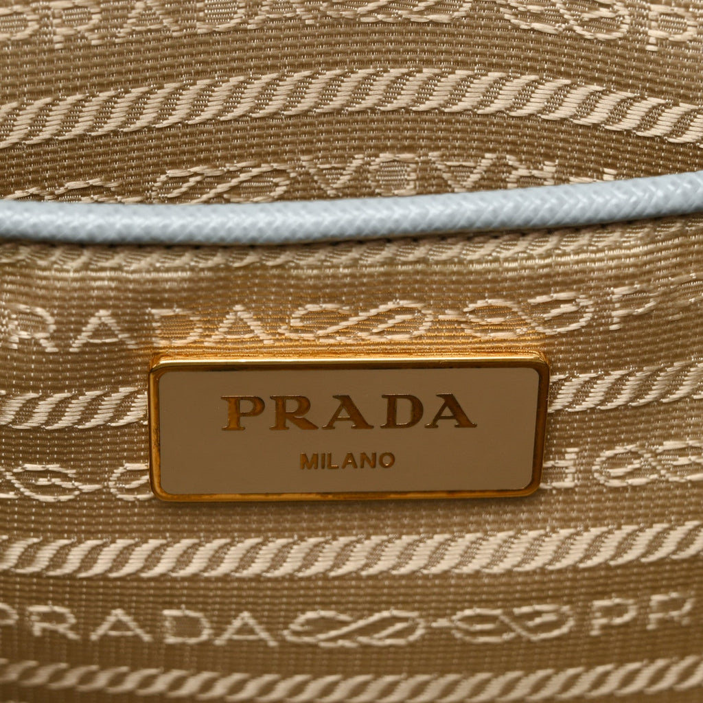 Saffiano Lux Large Promenade Tote Lago