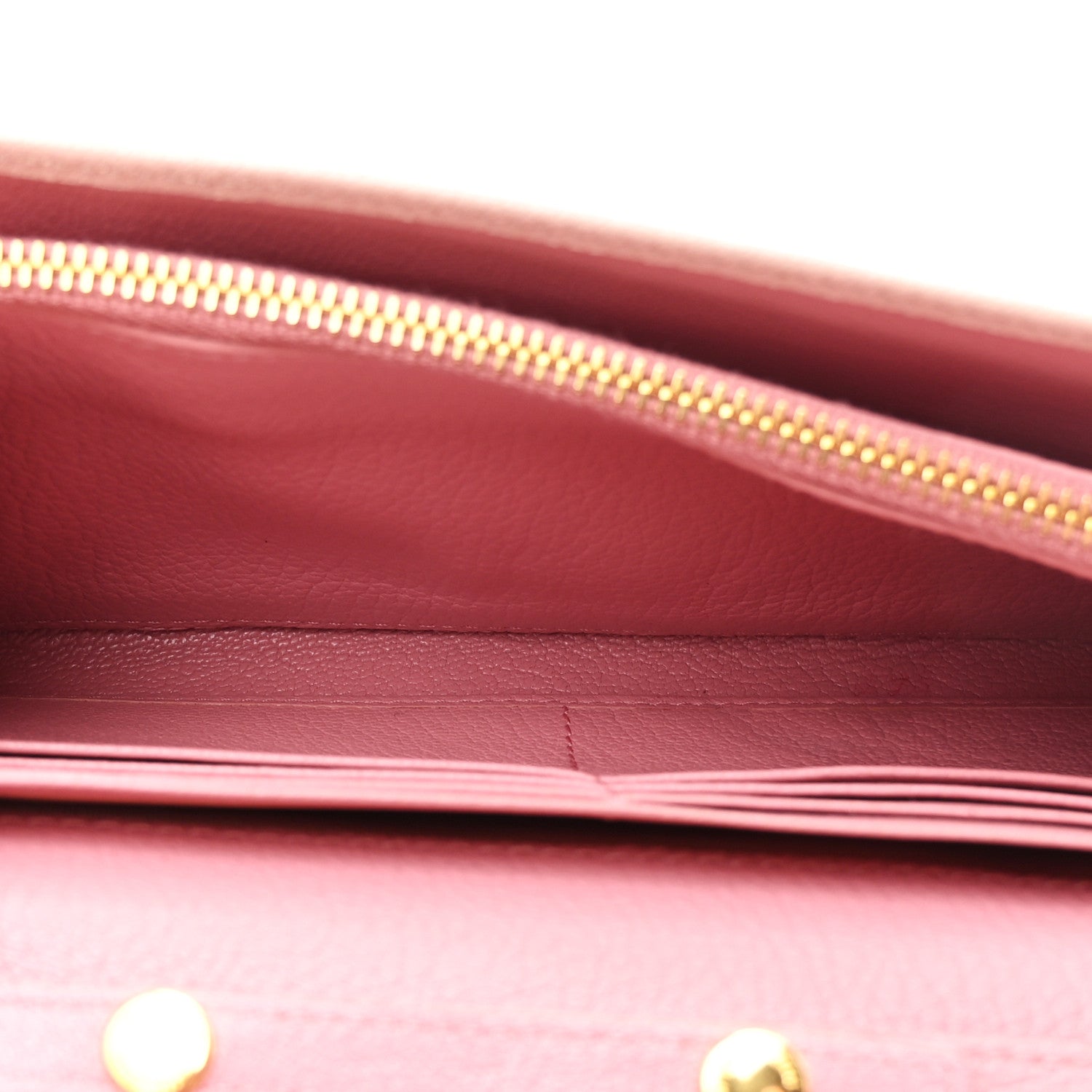 Goatskin Madras Bicolor Wallet On Chain Rosa Gemma