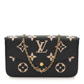 Empreinte Monogram Giant Felicie Pochette Black Beige