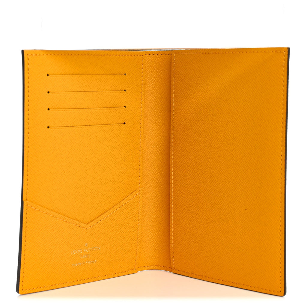 Monogram 2022 Christmas Animation New York Soho Passport Cover Yellow