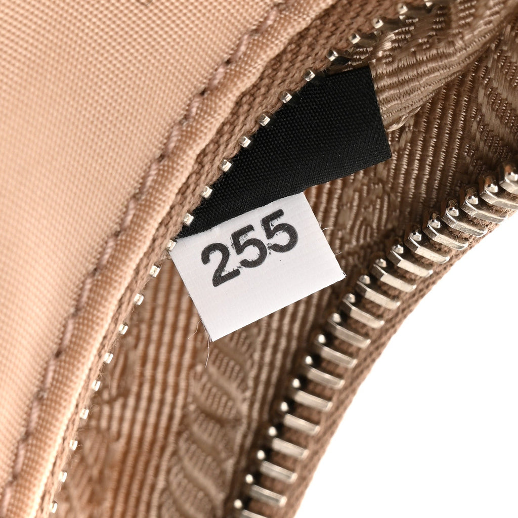 Re-Nylon Saffiano Mini Re-Edition 2005 Bag Cammeo
