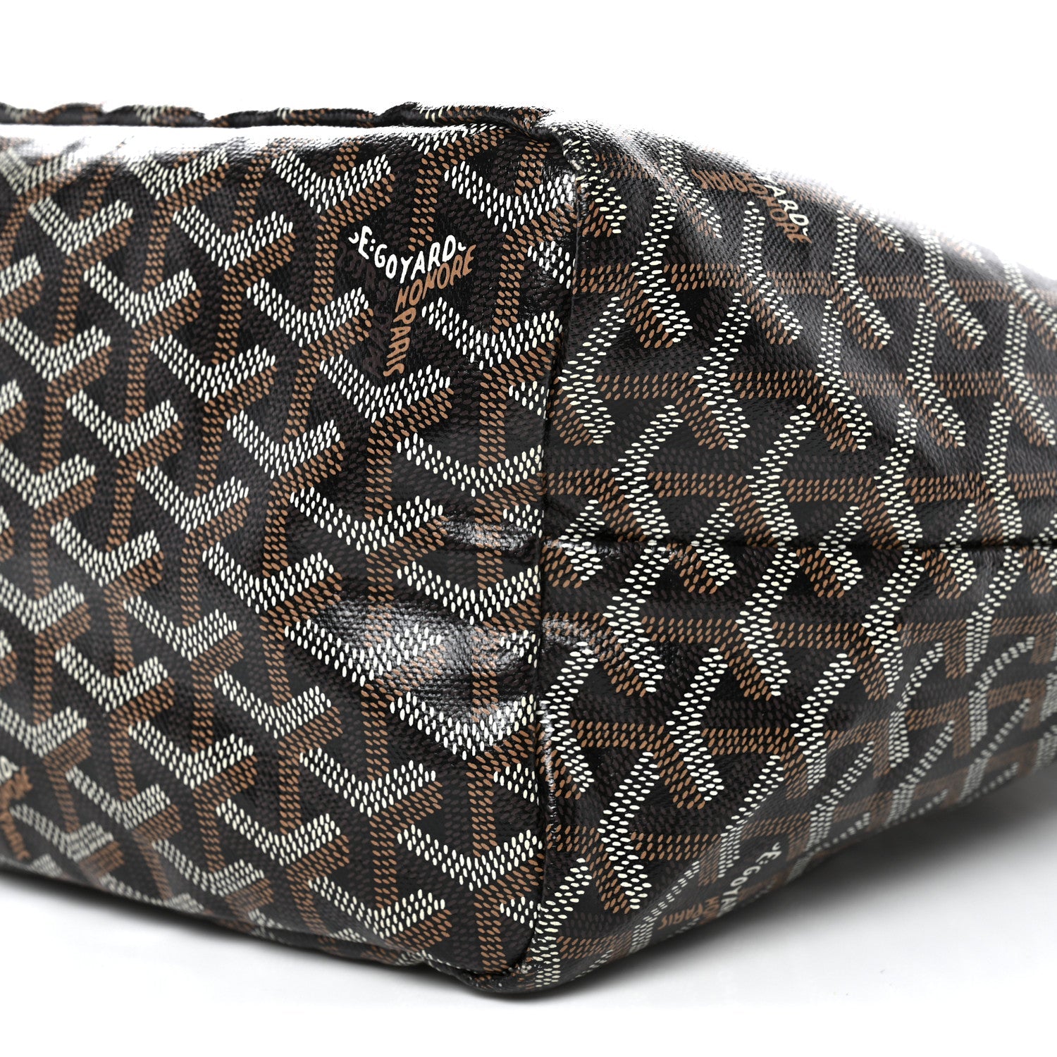 Goyardine Saint Louis PM Black Gold