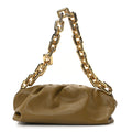 Calfskin The Pouch Chain Cammello