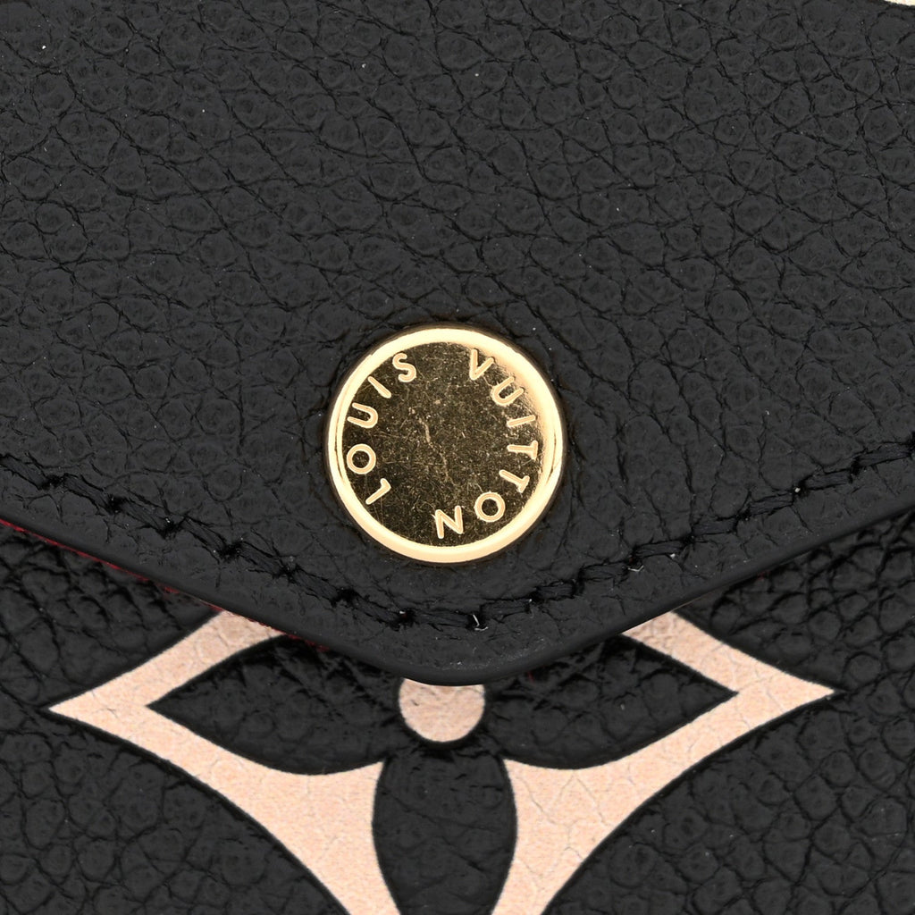 Empreinte Monogram Giant Felicie Pochette Black Beige