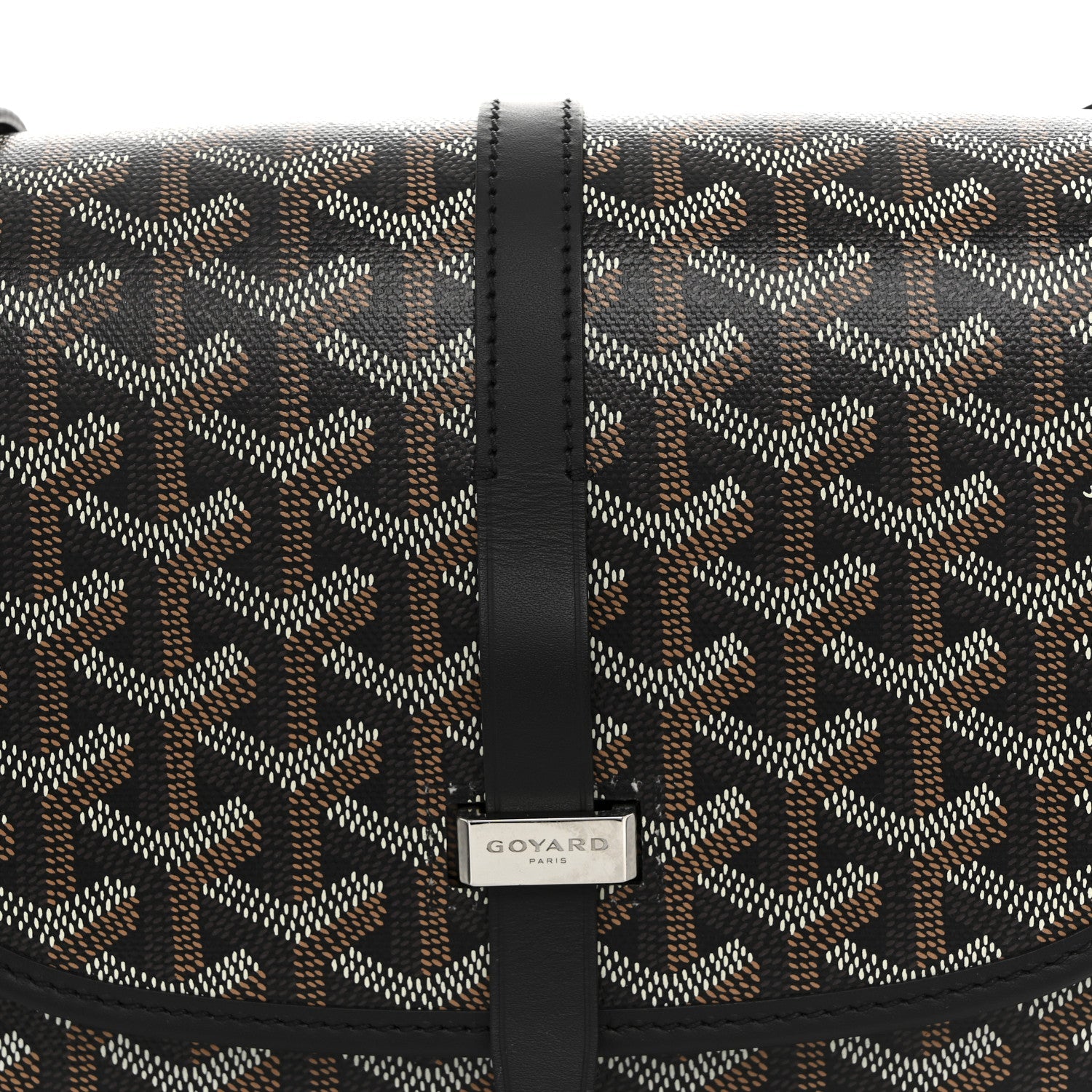 Goyardine Belvedere II PM Messenger Bag Black