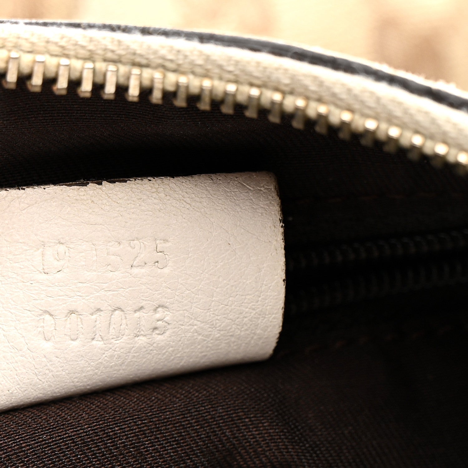 Monogram Medium D Gold Ring Hobo White