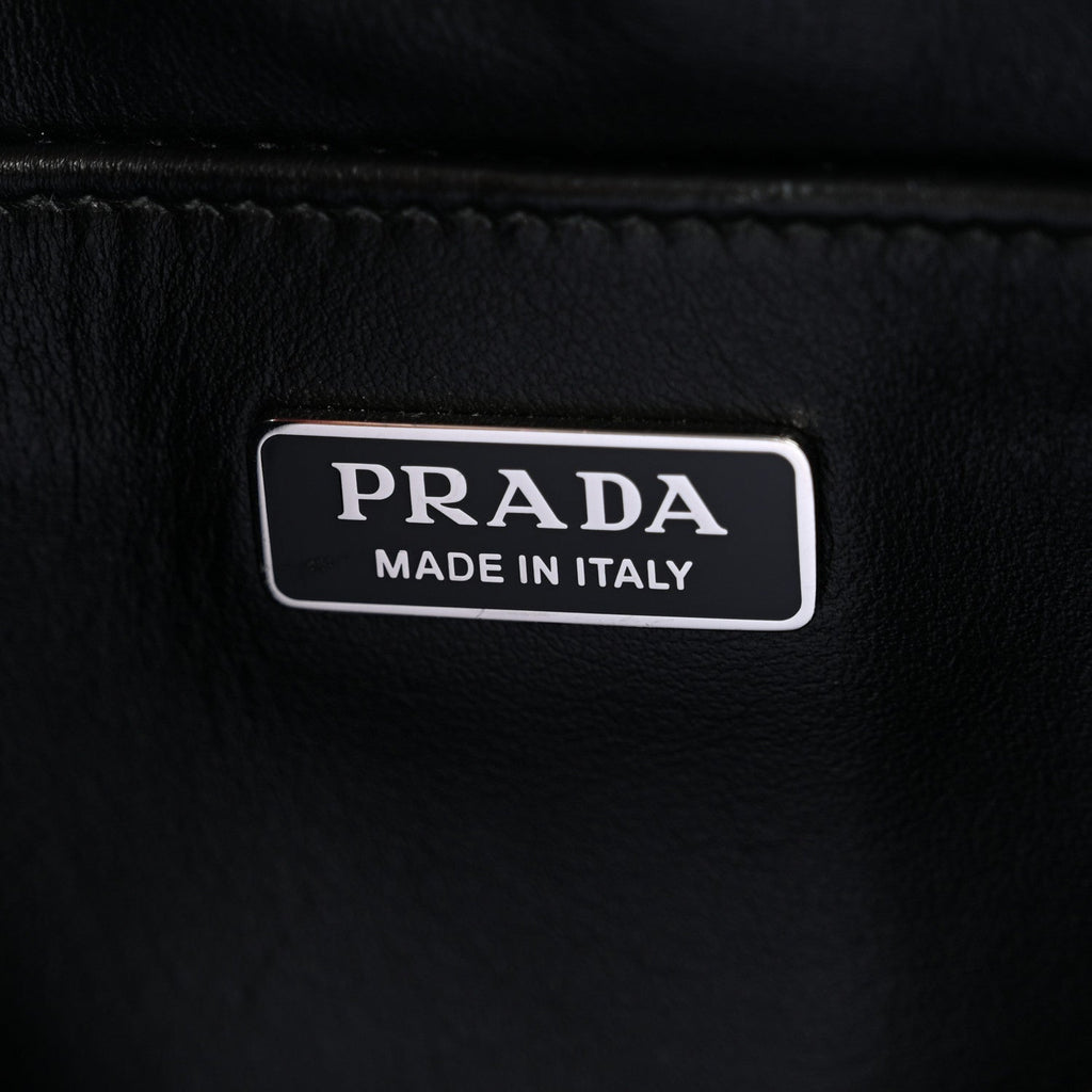 Spazzolato Cleo Shoulder Bag Black