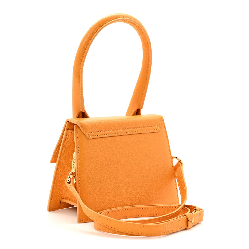 Grained Calfskin Le Chiquito Moyen Dark Orange